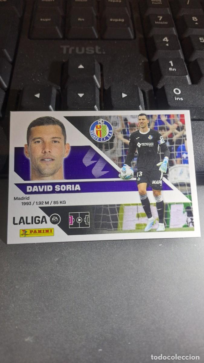 Coleccionismo cromos antiguos: CROMO DAVID SORIA 3 GETAFE LIGA 2026 2027 26 27 ESTE PANINI NUNCA PEGADO
