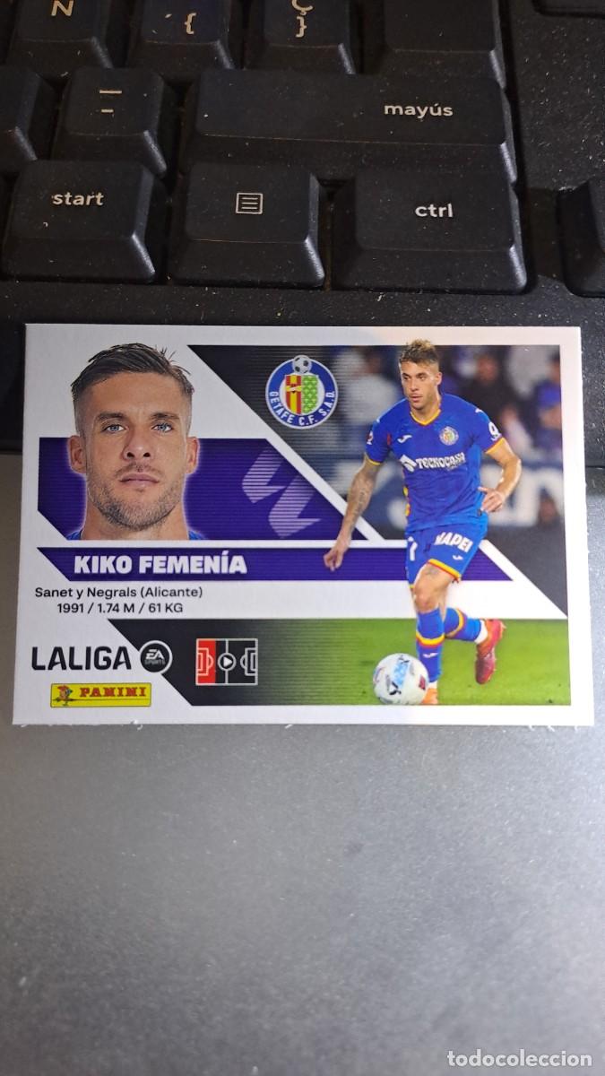 Coleccionismo cromos antiguos: CROMO KIKO FEMENIA 5 GETAFE LIGA 2026 2027 26 27 ESTE PANINI NUNCA PEGADO