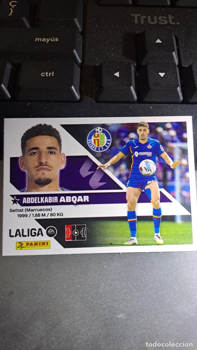 Coleccionismo cromos antiguos: CROMO ABQAR 8 GETAFE LIGA 2026 2027 26 27 ESTE PANINI NUNCA PEGADO