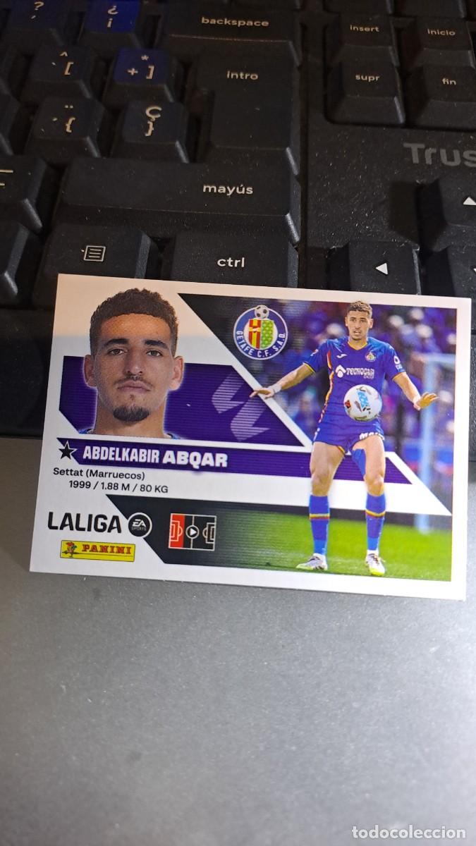 Coleccionismo cromos antiguos: CROMO ABQAR 8 GETAFE LIGA 2026 2027 26 27 ESTE PANINI NUNCA PEGADO