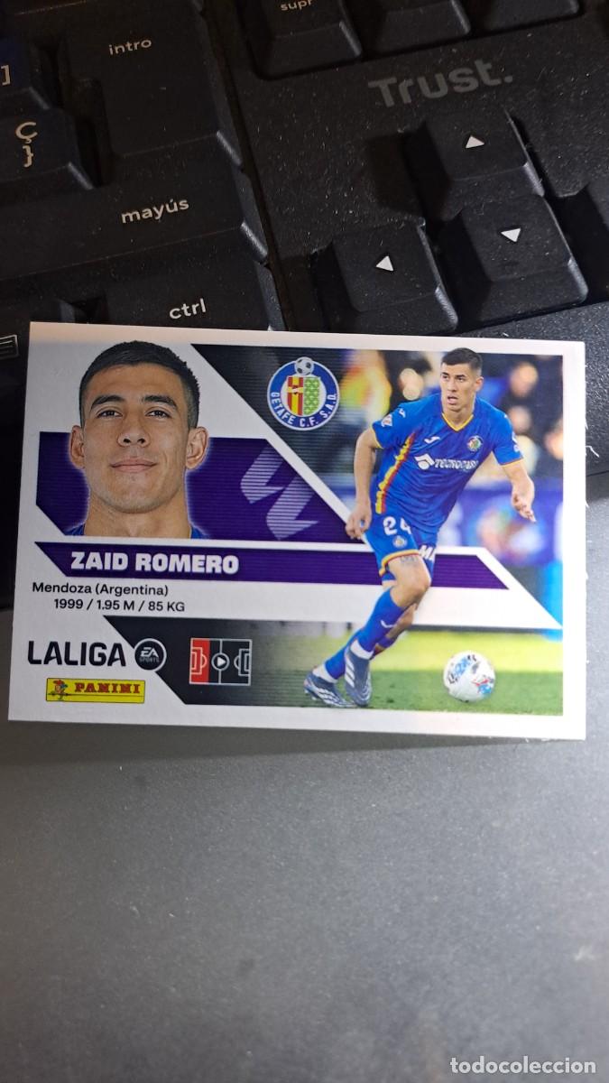 Coleccionismo cromos antiguos: CROMO ZAID ROMERO 9 GETAFE LIGA 2026 2027 26 27 ESTE PANINI NUNCA PEGADO