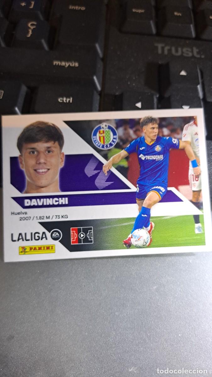 Coleccionismo cromos antiguos: CROMO DAVINCHI 10 GETAFE LIGA 2026 2027 26 27 ESTE PANINI NUNCA PEGADO