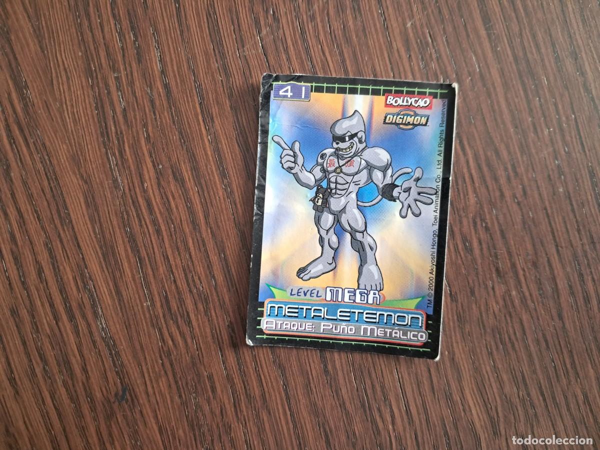 Coleccionismo cromos antiguos: CROMO DE BOLLYCAO DIGIMON LEVEL MEGA . N&ordm; 41, METAMELETEMON. DESPEGADO.
