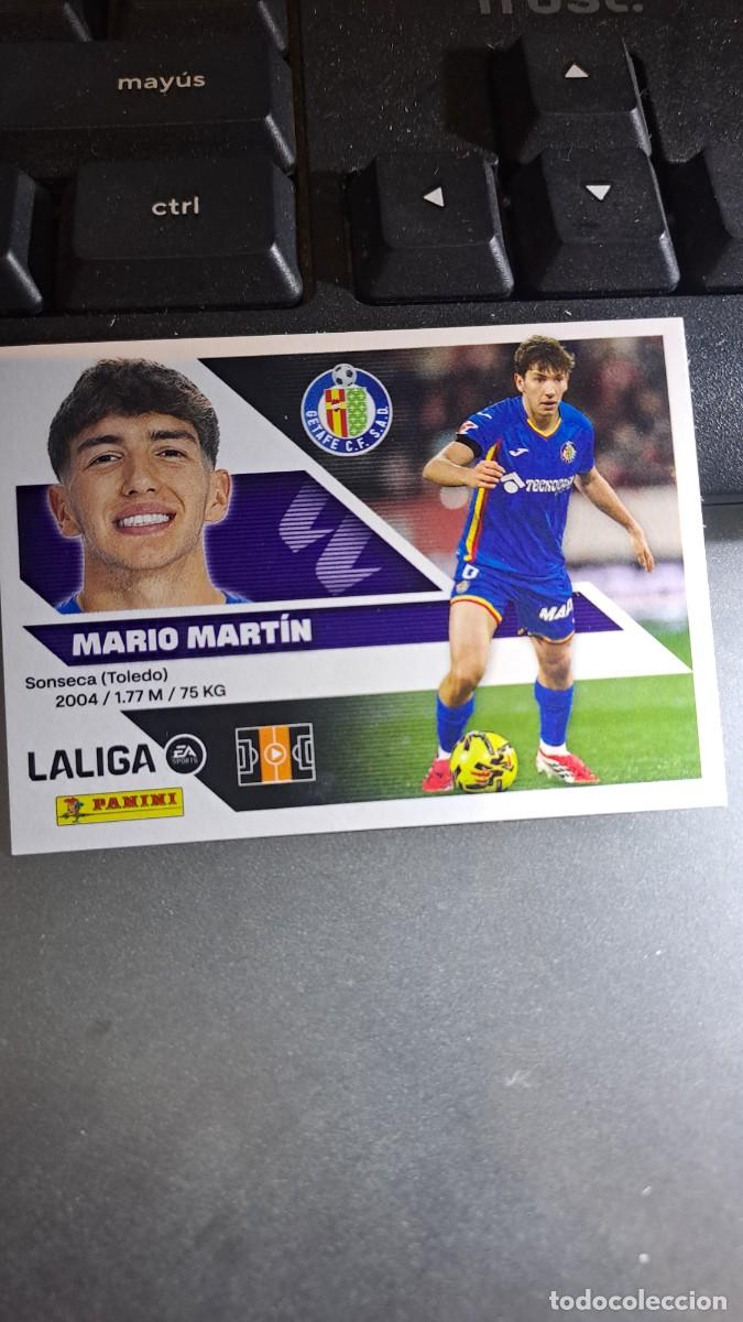 Coleccionismo cromos antiguos: CROMO MARIO MARTIN 11 GETAFE LIGA 2026 2027 26 27 ESTE PANINI NUNCA PEGADO
