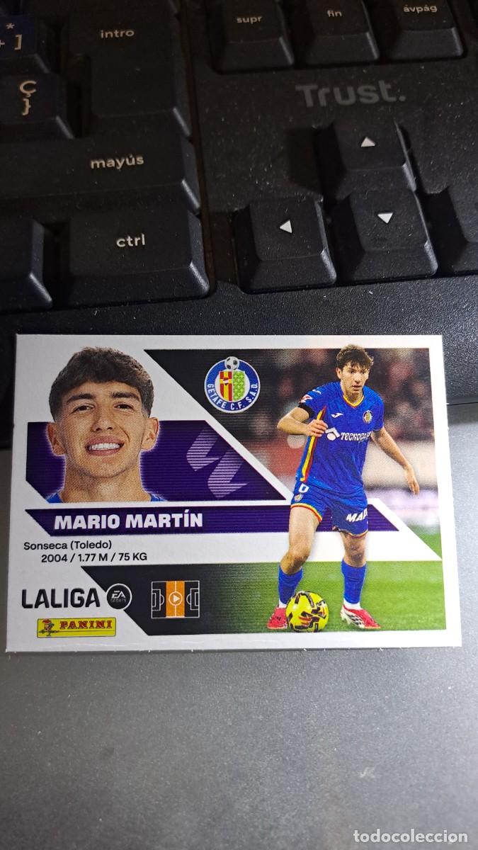 Coleccionismo cromos antiguos: CROMO MARIO MARTIN 11 GETAFE LIGA 2026 2027 26 27 ESTE PANINI NUNCA PEGADO