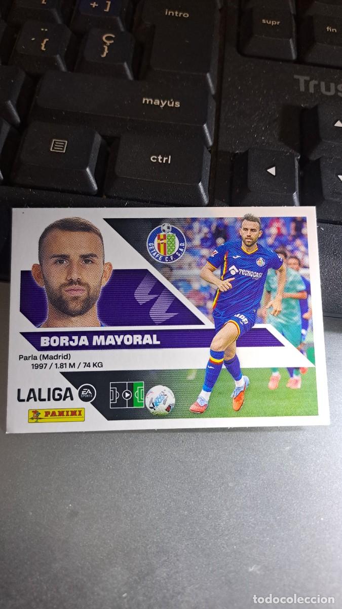 Coleccionismo cromos antiguos: CROMO BORJA MAYORAL 18 GETAFE LIGA 2026 2027 26 27 ESTE PANINI NUNCA PEGADO