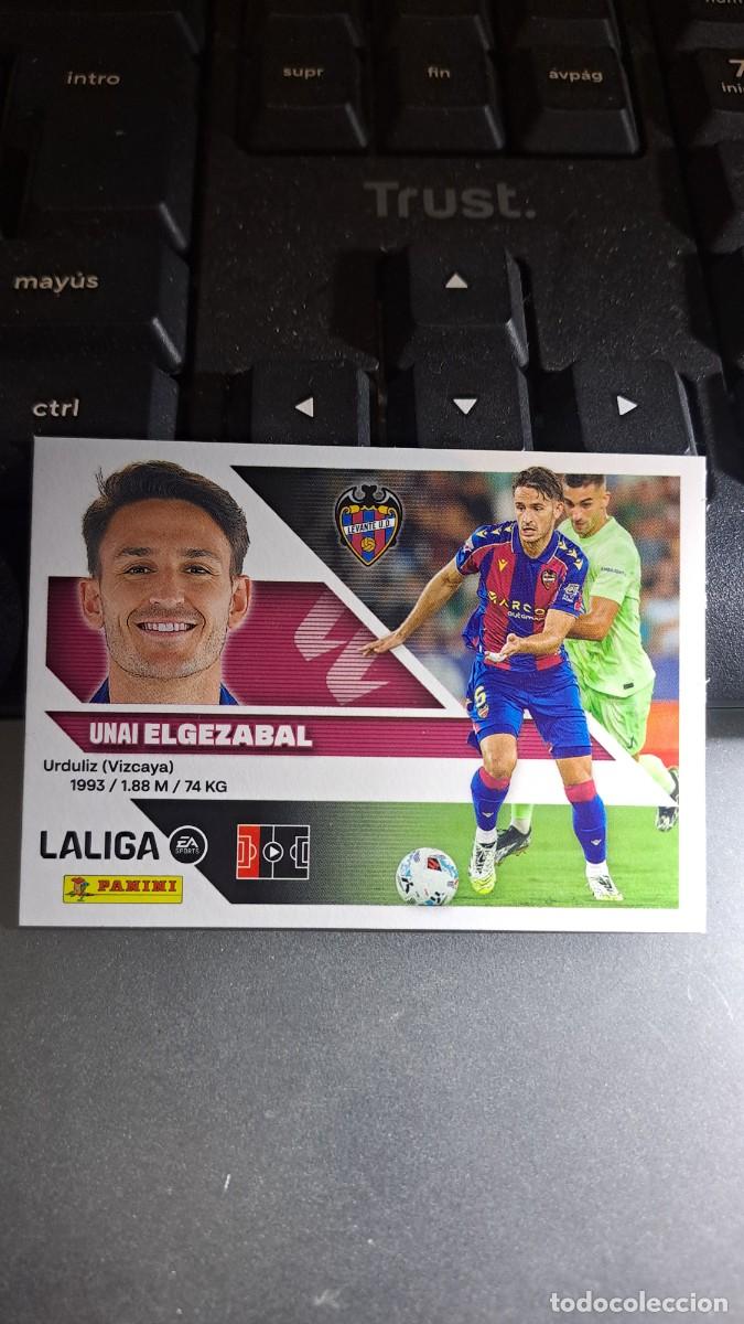 Coleccionismo cromos antiguos: CROMO ELGEZABAL 6 LEVANTE LIGA 2026 2027 26 27 ESTE PANINI NUNCA PEGADO