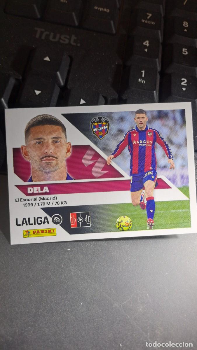 Coleccionismo cromos antiguos: CROMO DELA 7 LEVANTE LIGA 2026 2027 26 27 ESTE PANINI NUNCA PEGADO