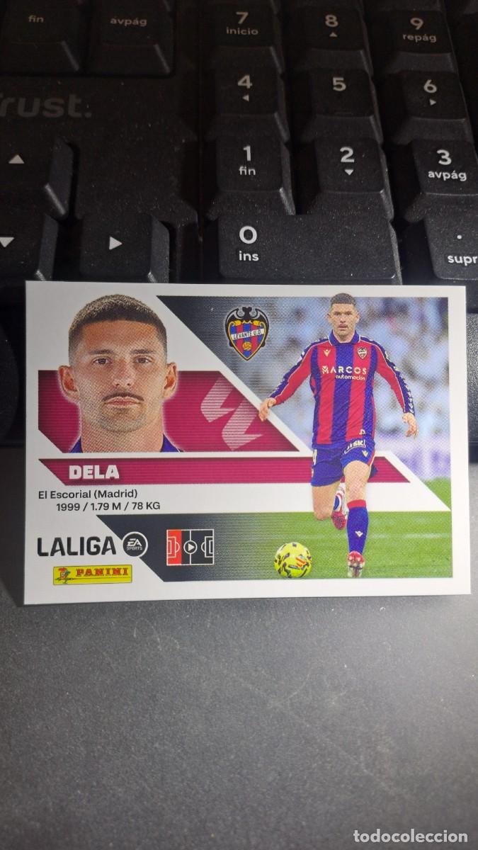 Coleccionismo cromos antiguos: CROMO DELA 7 LEVANTE LIGA 2026 2027 26 27 ESTE PANINI NUNCA PEGADO