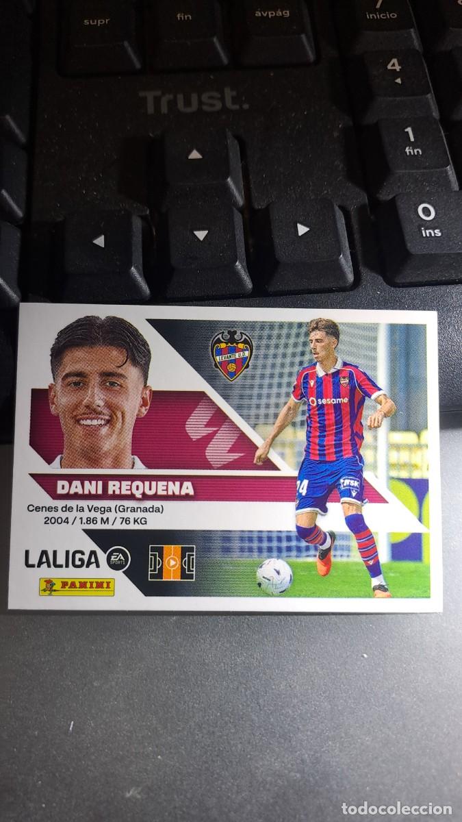 Coleccionismo cromos antiguos: CROMO DANI REQUENA 13 LEVANTE LIGA 2026 2027 26 27 ESTE PANINI NUNCA PEGADO