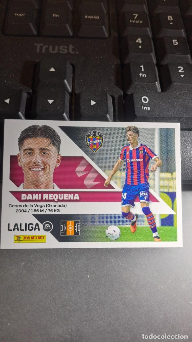 Coleccionismo cromos antiguos: CROMO DANI REQUENA 13 LEVANTE LIGA 2026 2027 26 27 ESTE PANINI NUNCA PEGADO