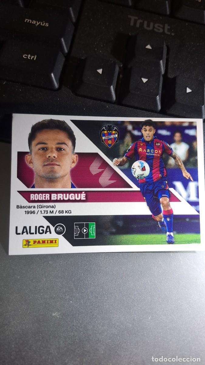 Coleccionismo cromos antiguos: CROMO BRUGUE 17 LEVANTE LIGA 2026 2027 26 27 ESTE PANINI NUNCA PEGADO