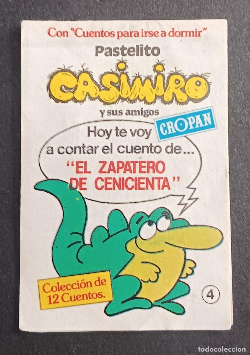 Coleccionismo cromos antiguos: CROMOI CUENTO CASIMIRO PROMOCION CROPAN NO MATUTANO NO PANRICO BIMBO NO PHOSKITOS