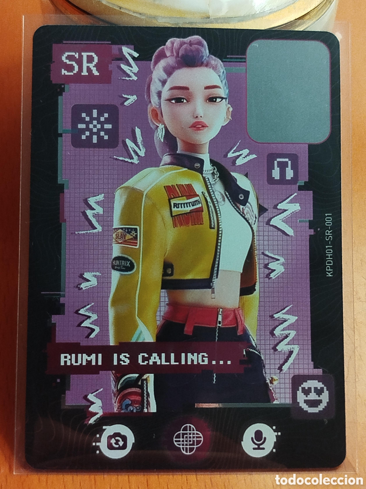 Coleccionismo cromos antiguos: Carta Kayou Rumi SR KPop Demon Hunters