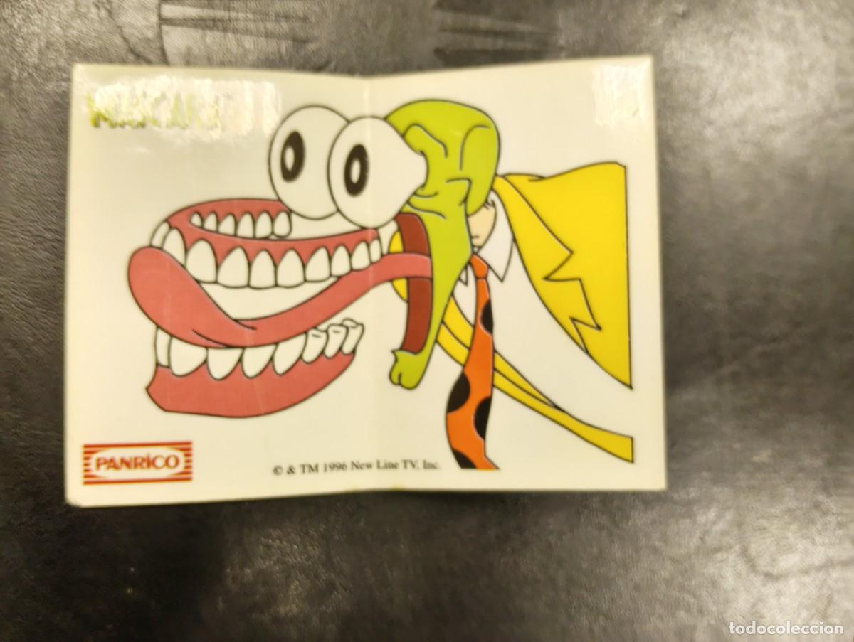 Coleccionismo cromos antiguos: CROMO ADHESIVO A&Ntilde;OS 90 - PANRICO - MASCARA