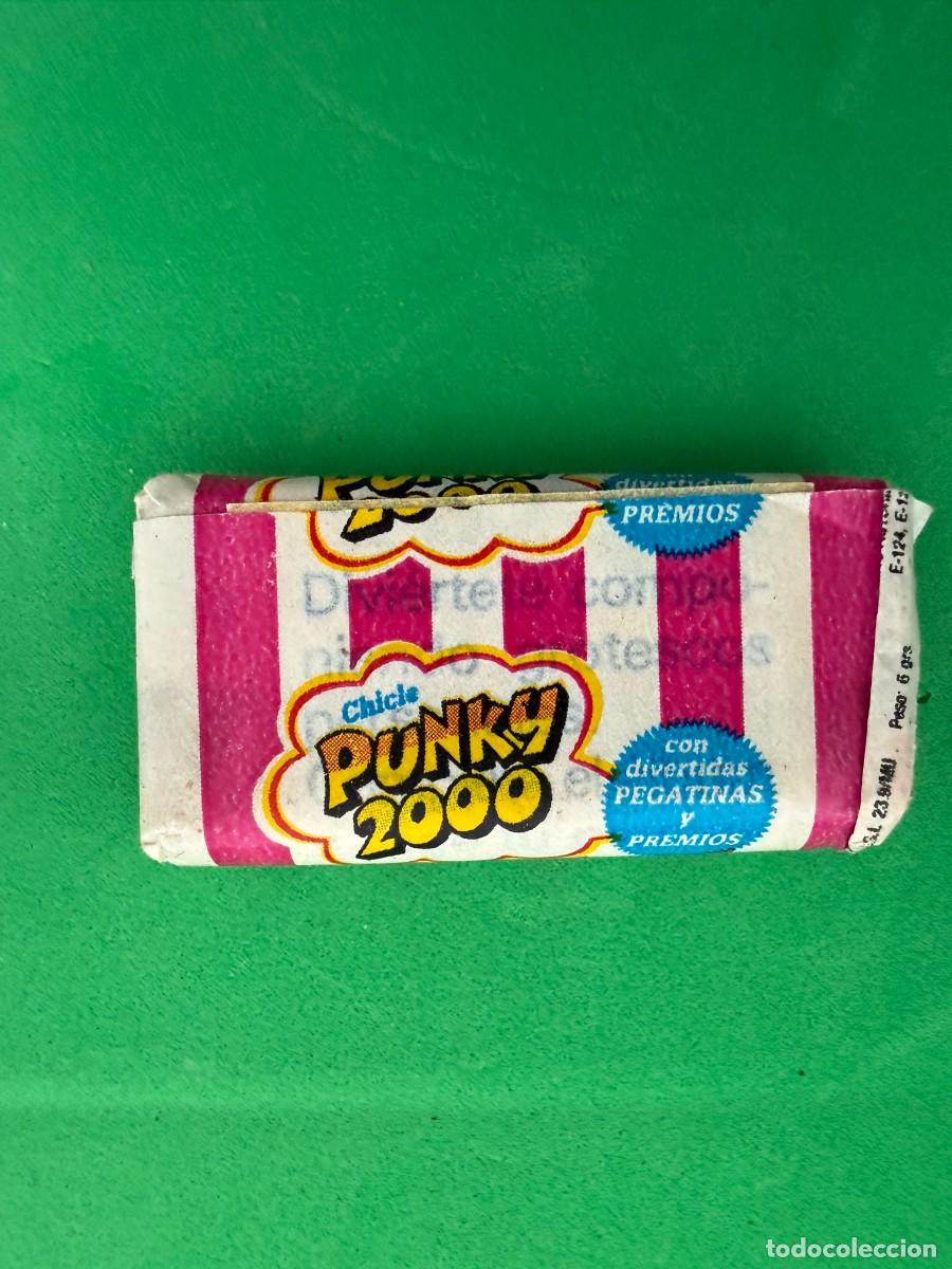 Coleccionismo cromos antiguos: Chicle cerrado sin abrir - Punky 2000 - Dunkin