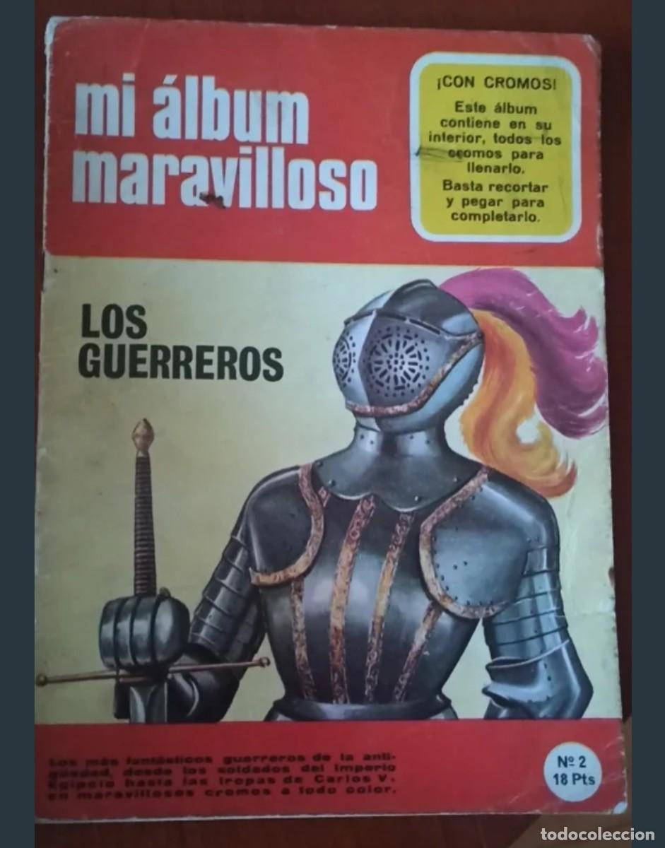 Coleccionismo cromos antiguos: Album Los Guerreros completo