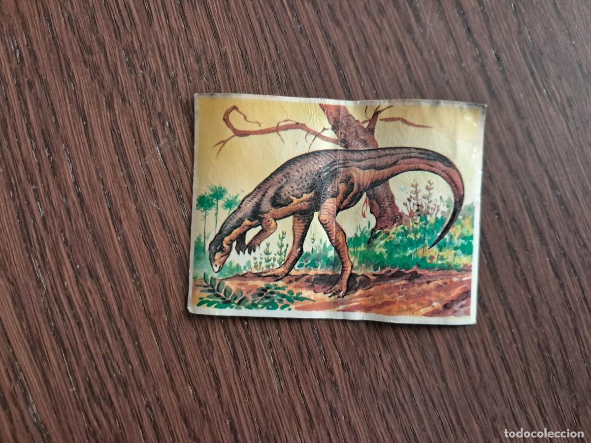 Coleccionismo cromos antiguos: Cromo &rdquo;Dryosaurus&rdquo; (N&ordm; 49) - Bollycao &rdquo;Los autenticos cromos de los dinosaurios&rdquo;