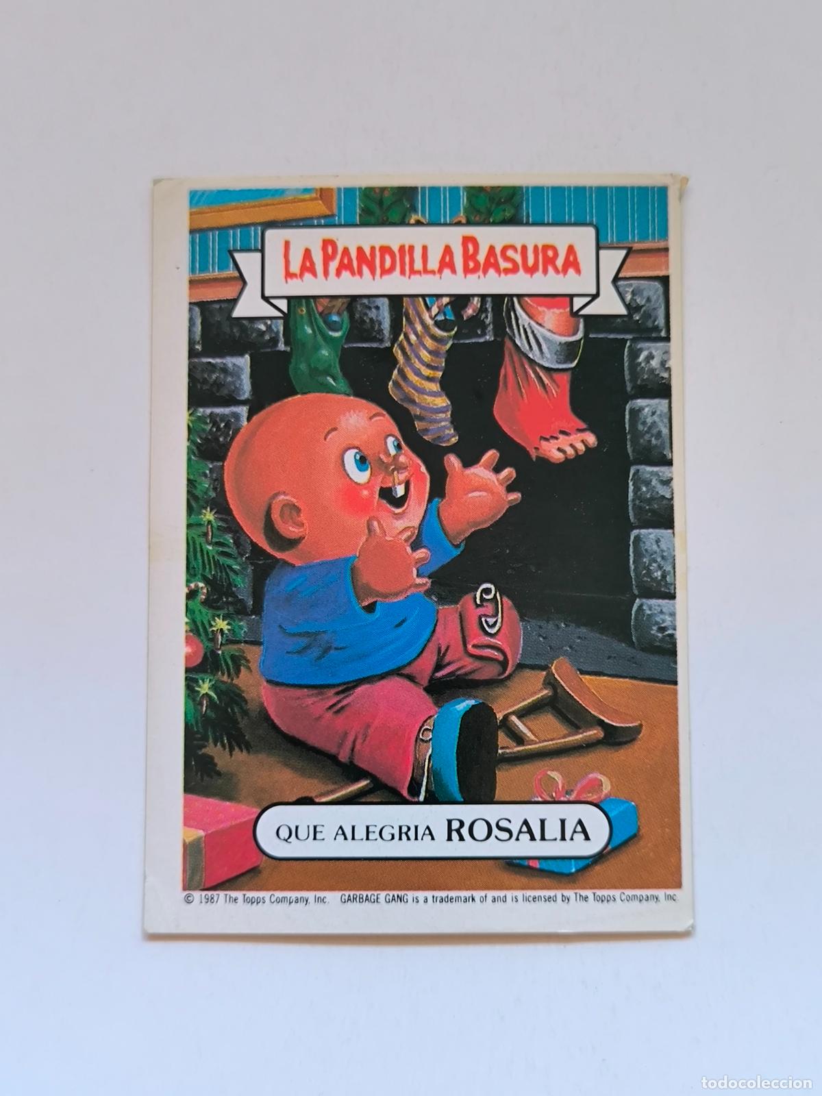 Coleccionismo cromos antiguos: CROMO LA PANDILLA BASURA - N&ordm; 186 - QUE ALEGRIA ROSALIA - MERCHANTE ALBUM AMARILLO (148A3)