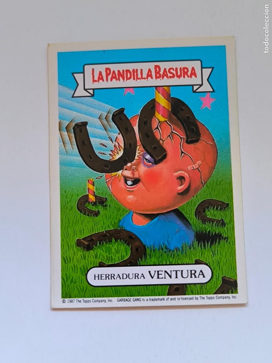 Coleccionismo cromos antiguos: CROMO LA PANDILLA BASURA - N&ordm; 266 - HERRADURA VENTURA - MERCHANTE ALBUM AMARILLO (148A3)
