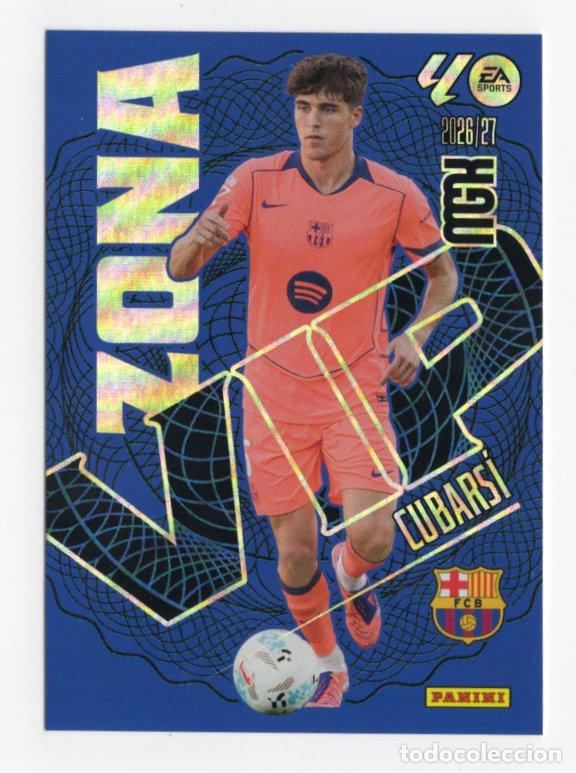 Coleccionismo cromos antiguos: 391 CUBARSI ZONA VIP FC BARCELONA CROMO MEGACRACKS 26 27