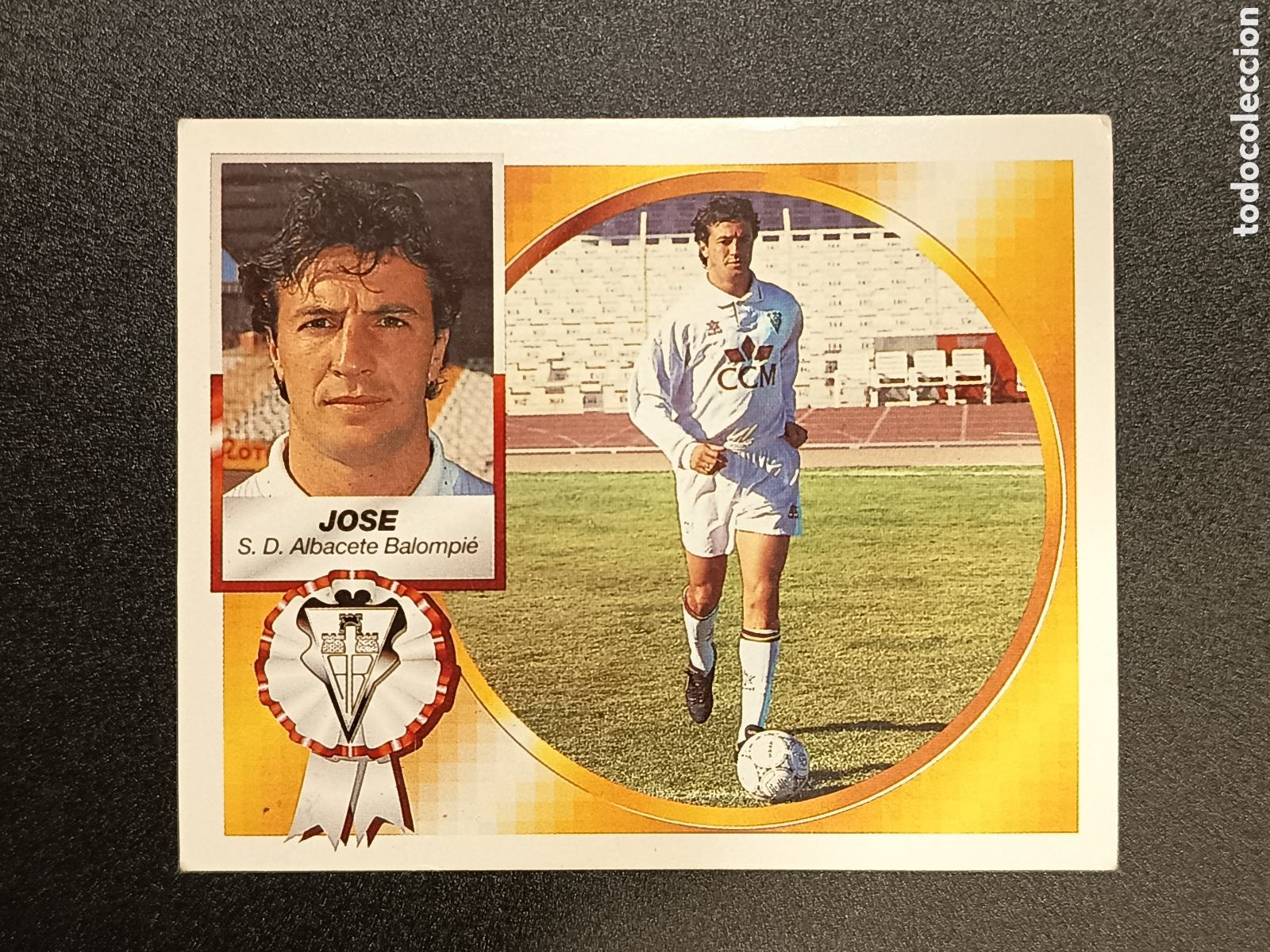 Coleccionismo cromos antiguos: JOSE ALBACETE LIGA 94-95 1994-95 1994 1995 EDICIONES ESTE BAJA SIN PEGAR