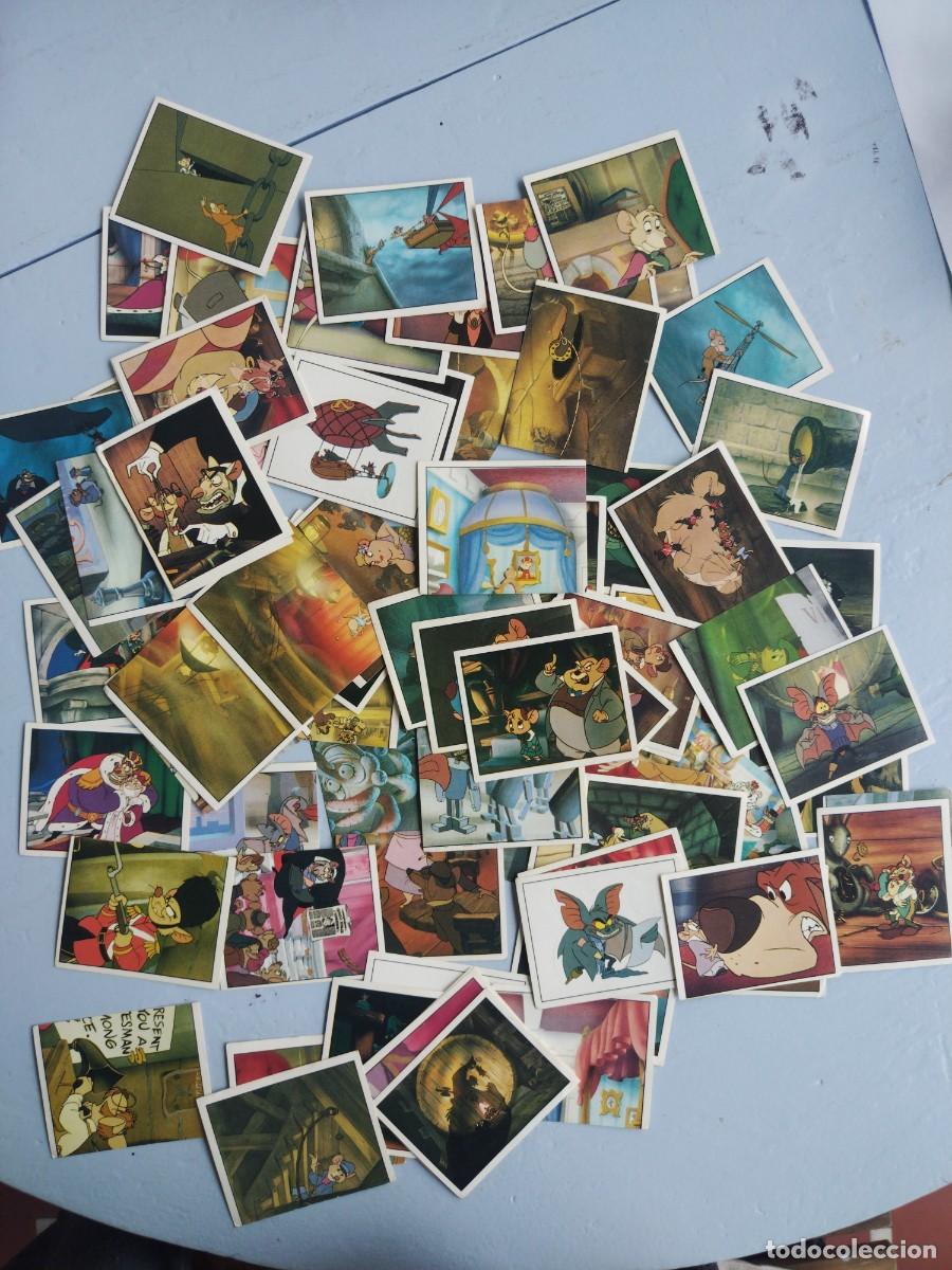 Coleccionismo cromos antiguos: Lote 80 cromos diferentes BASIL EL RATIN DETECTIVE