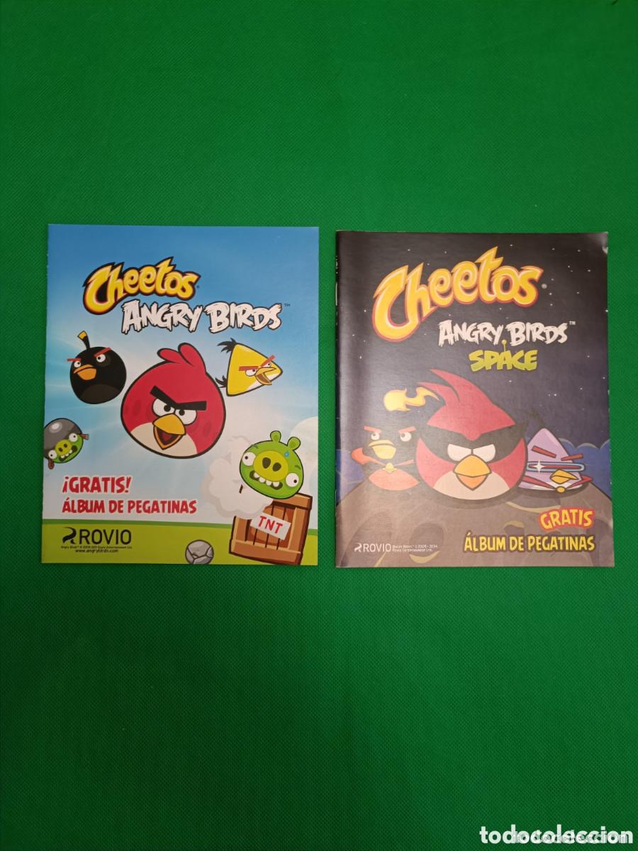 Collectionnisme Cartes &agrave; collectionner anciennes: &Aacute;lbumes de Cheetos Angry Birds plancha vacios Matutano