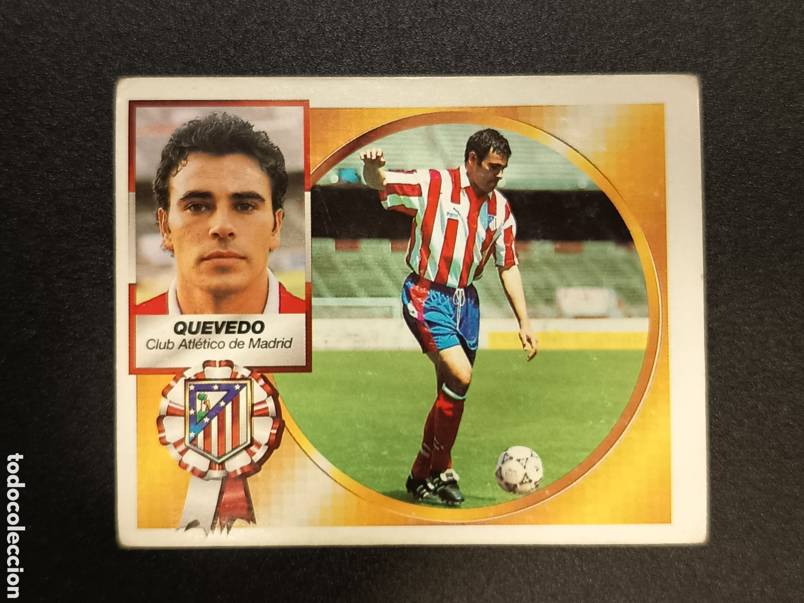 Coleccionismo cromos antiguos: QUEVEDO ATL&Eacute;TICO DE MADRID LIGA 94-95 1994-95 1994 1995 EDICIONES ESTE BAJA SIN PEGAR