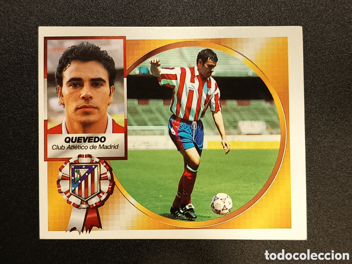 Coleccionismo cromos antiguos: QUEVEDO ATL&Eacute;TICO DE MADRID LIGA 94-95 1994-95 1994 1995 EDICIONES ESTE BAJA SIN PEGAR