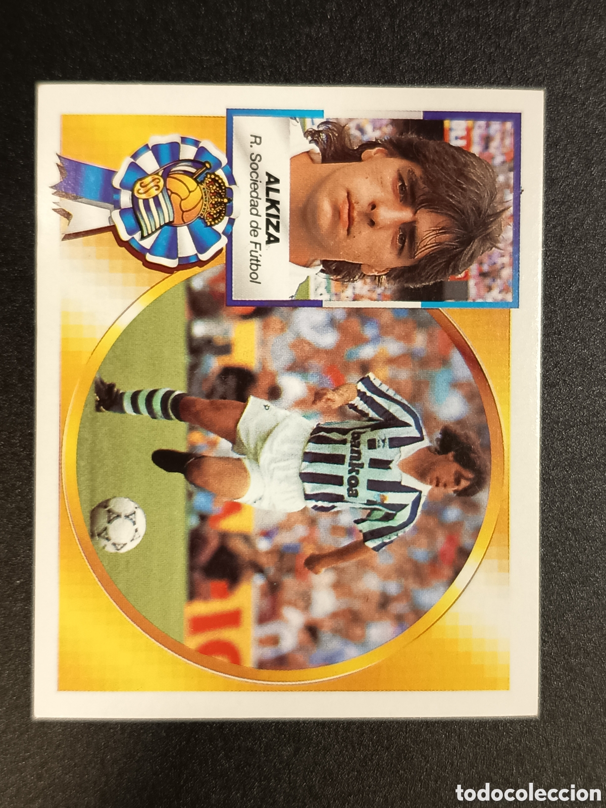 Coleccionismo cromos antiguos: ALKIZA REAL SOCIEDAD LIGA 94-95 1994-95 1994 1995 EDICIONES ESTE BAJA SIN PEGAR