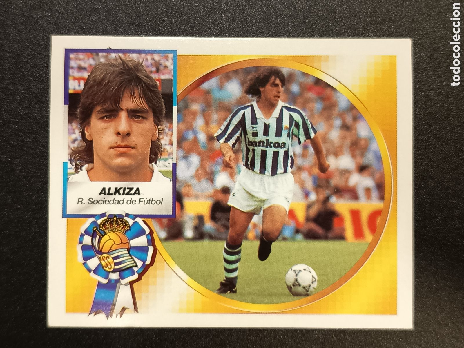 Coleccionismo cromos antiguos: ALKIZA REAL SOCIEDAD LIGA 94-95 1994-95 1994 1995 EDICIONES ESTE BAJA SIN PEGAR