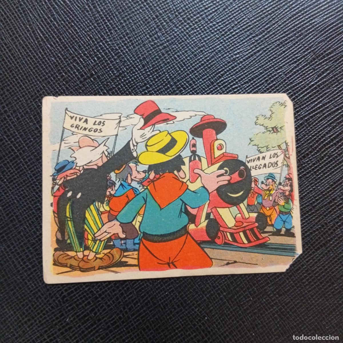 Coleccionismo cromos antiguos: 6 UNA JIRA POR LA PAMPA ARGENTINA CHOCOLATES LLOVERAS DISNEY 1948 CROMO - SIN PEGAR - A214 PG55 B