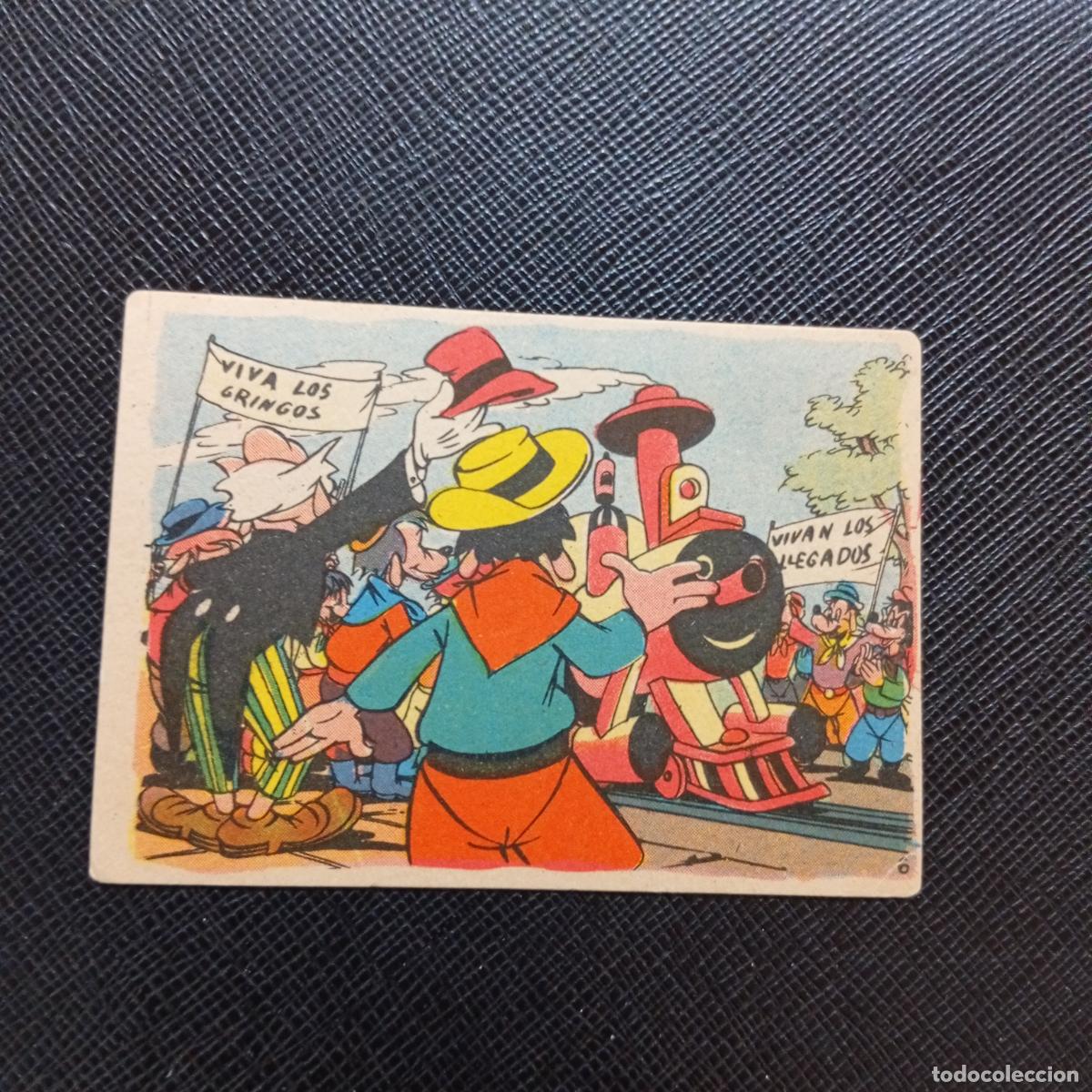 Coleccionismo cromos antiguos: 6 UNA JIRA POR LA PAMPA ARGENTINA CHOCOLATES LLOVERAS DISNEY 1948 CROMO - SIN PEGAR - A214 PG64
