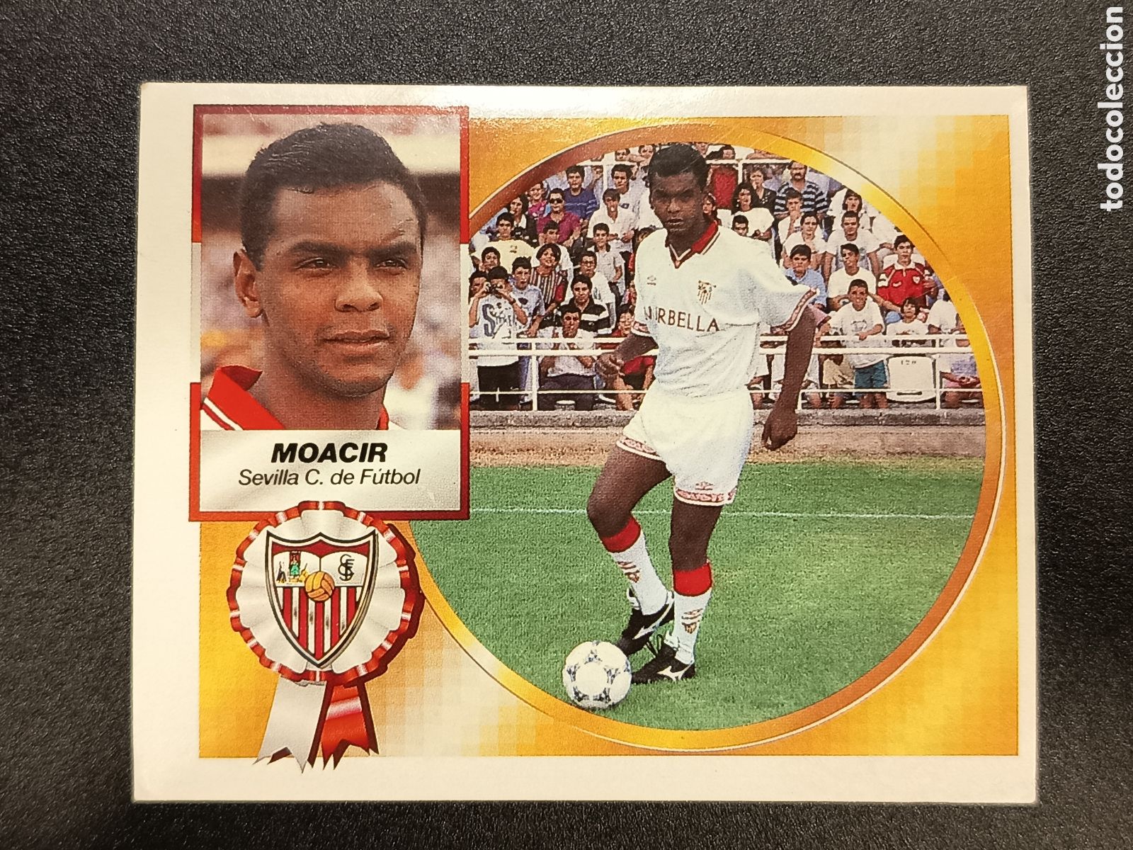 Coleccionismo cromos antiguos: MOACIR SEVILLA LIGA 94-95 1994-95 1994 1995 EDICIONES ESTE COLOCA SIN PEGAR