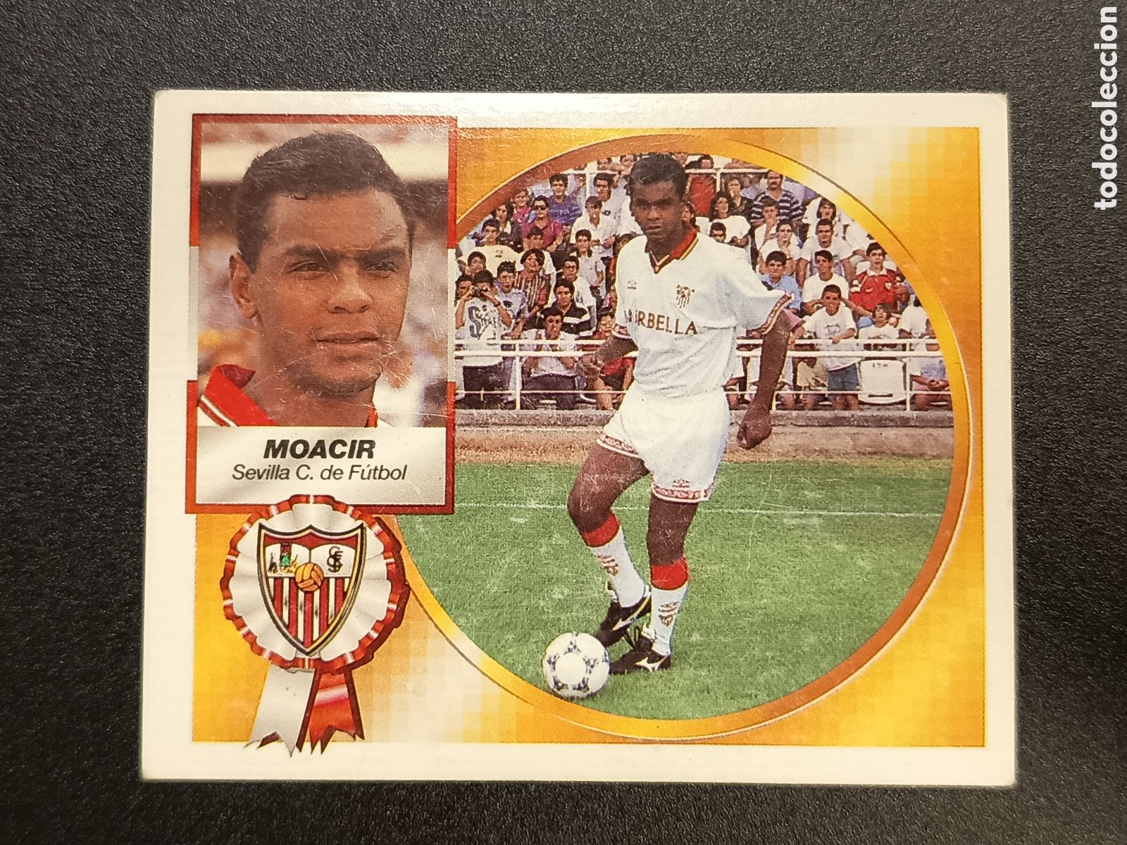 Coleccionismo cromos antiguos: MOACIR SEVILLA LIGA 94-95 1994-95 1994 1995 EDICIONES ESTE COLOCA SIN PEGAR