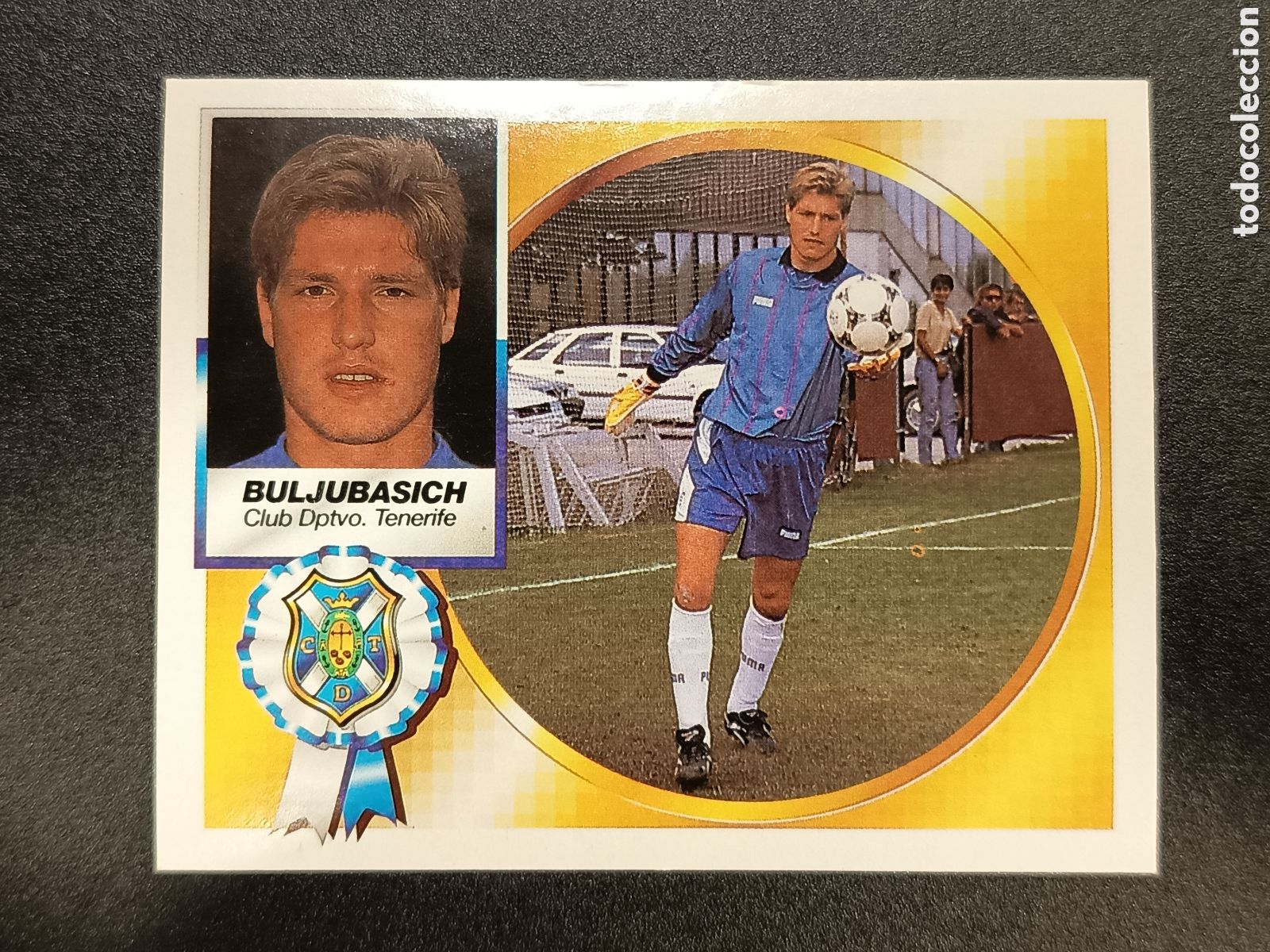 Coleccionismo cromos antiguos: BULJUBASICH TENERIFE LIGA 94-95 1994-95 1994 1995 EDICIONES ESTE COLOCA SIN PEGAR