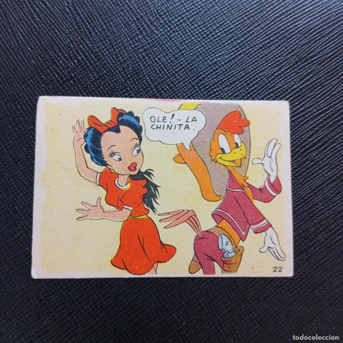Coleccionismo cromos antiguos: 22 UNA JIRA POR LA PAMPA ARGENTINA CHOCOLATES LLOVERAS DISNEY 1948 CROMO - SIN PEGAR - A214 PG28 B