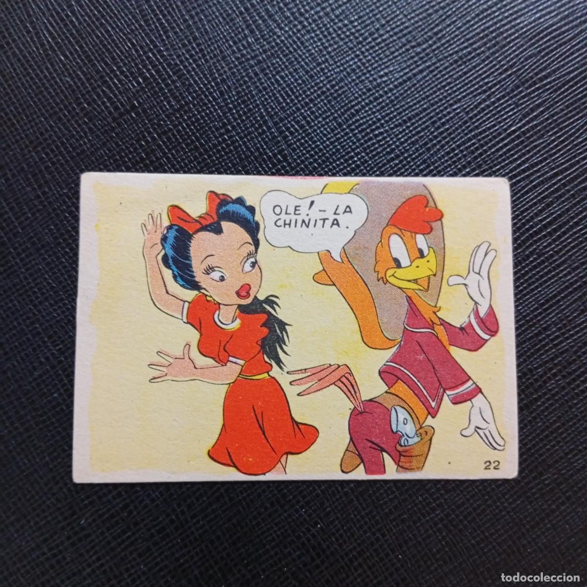 Coleccionismo cromos antiguos: 22 UNA JIRA POR LA PAMPA ARGENTINA CHOCOLATES LLOVERAS DISNEY 1948 CROMO - SIN PEGAR - A214 PG37 B
