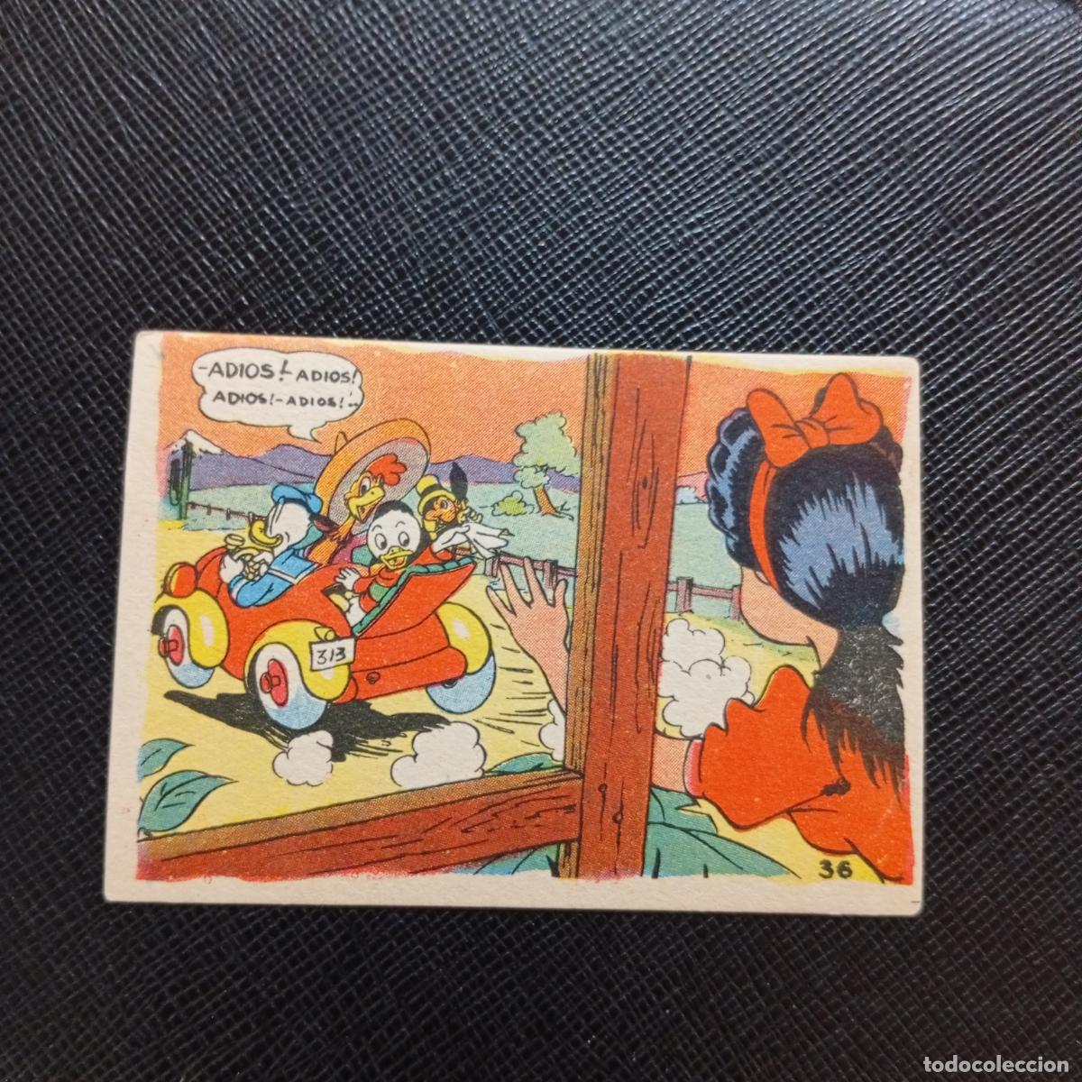 Coleccionismo cromos antiguos: 36 UNA JIRA POR LA PAMPA ARGENTINA CHOCOLATES LLOVERAS DISNEY 1948 CROMO - SIN PEGAR - A214 PG73 B