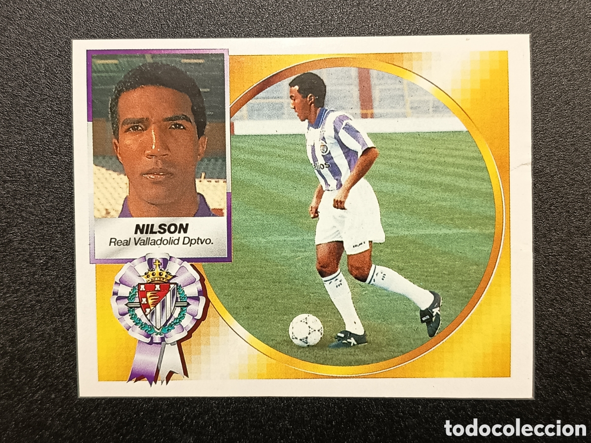 Coleccionismo cromos antiguos: NILSON VALLADOLID LIGA 94-95 1994-95 1994 1995 EDICIONES ESTE COLOCA SIN PEGAR