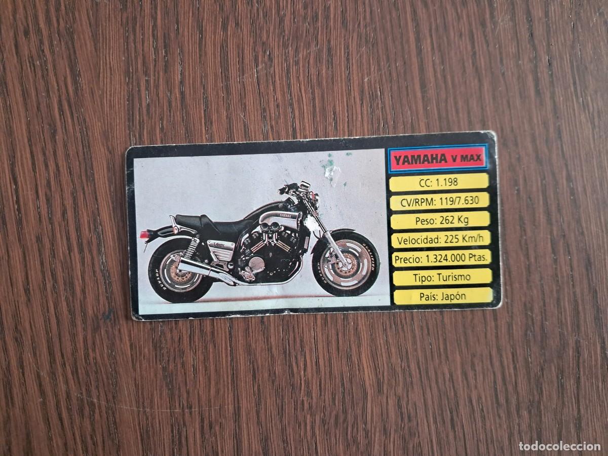 Coleccionismo cromos antiguos: CROMO MOTOCICLISMO : YAMAHA V MAX, N&ordm; 191 -- EDITORIAL CUSCO 1993