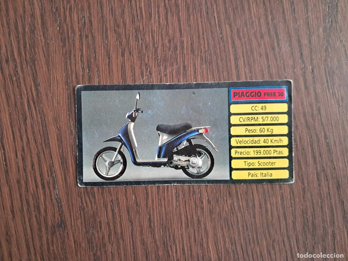Coleccionismo cromos antiguos: CROMO MOTOCICLISMO : PIAGGIO FREE 50, N&ordm; 145 -- EDITORIAL CUSCO 1993