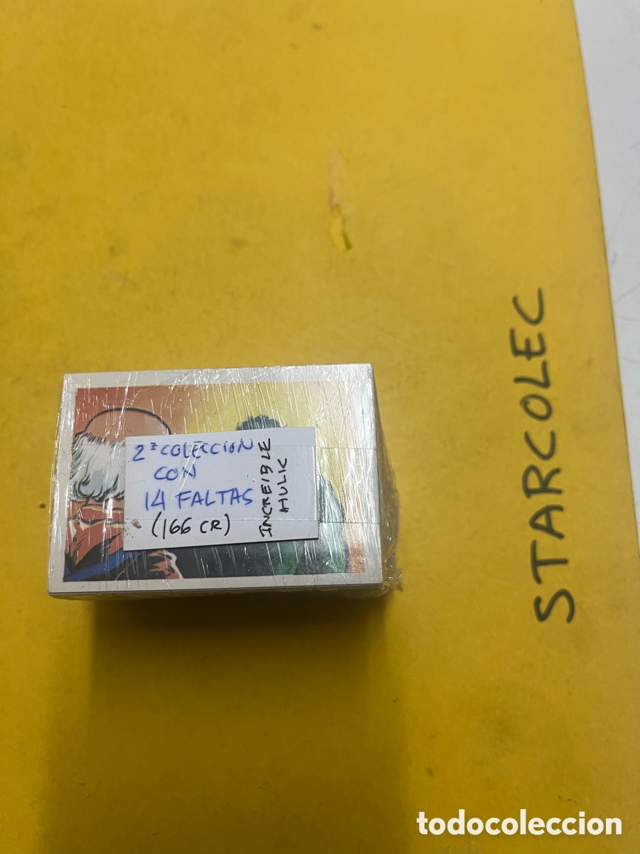 Coleccionismo cromos antiguos: CROMOS EL INCREIBLE HULK LA MASA LOTE DE 166 CROMOS SIN PEGAR Y SIN REPETIDOS FHER 1981