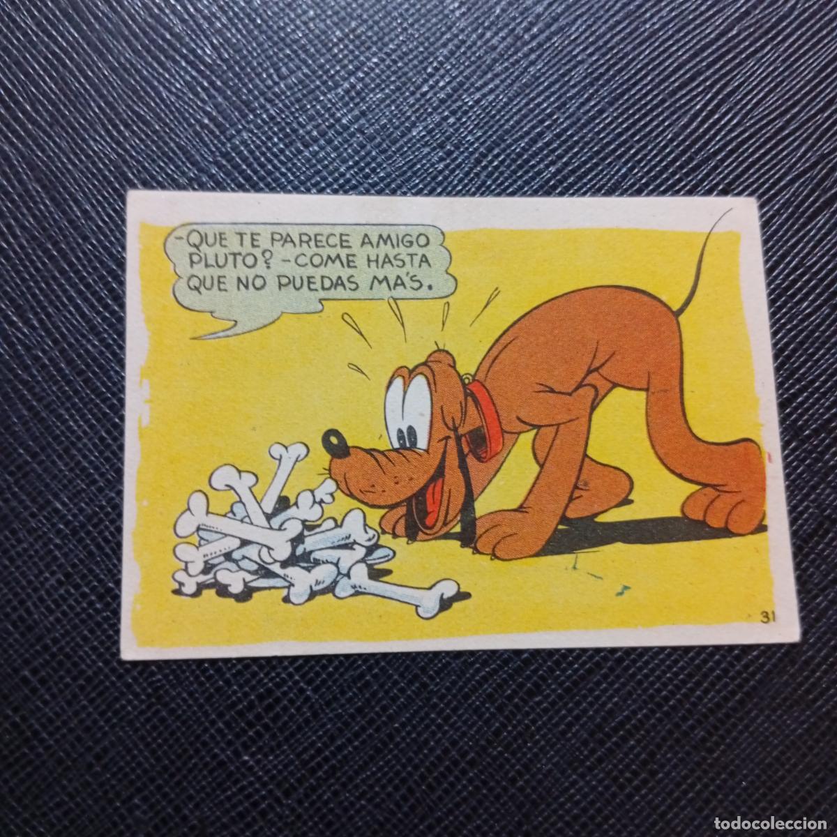 Coleccionismo cromos antiguos: 31 EL PATO DONALD EN HOLLYWOOD CHOCOLATES LLOVERAS DISNEY 1948 CROMO - SIN PEGAR - A214 PG109