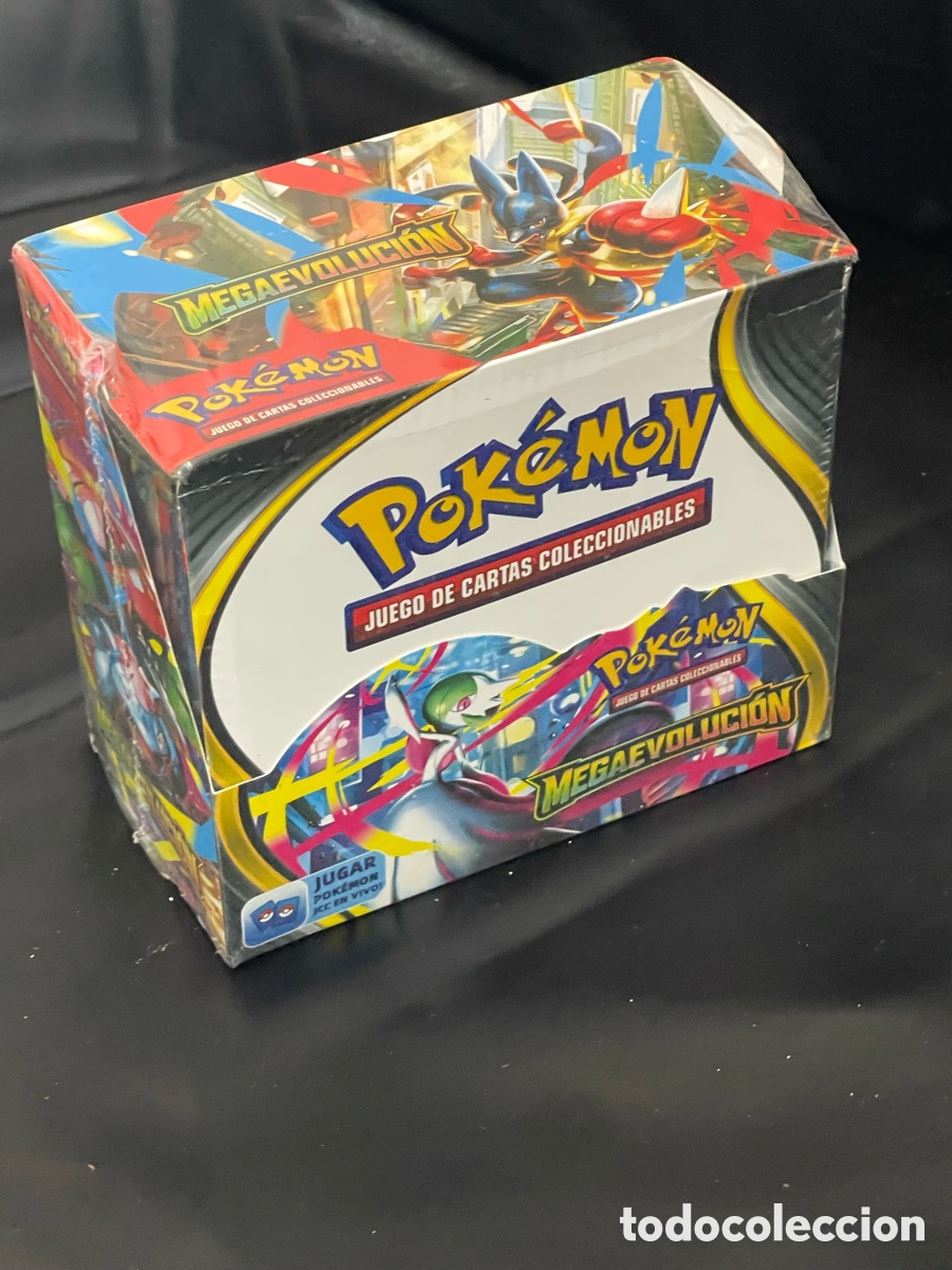 Collectable Antique Stickers: CAJA 360 CARTAS POK&Eacute;MON MEGAEVOLUCION
