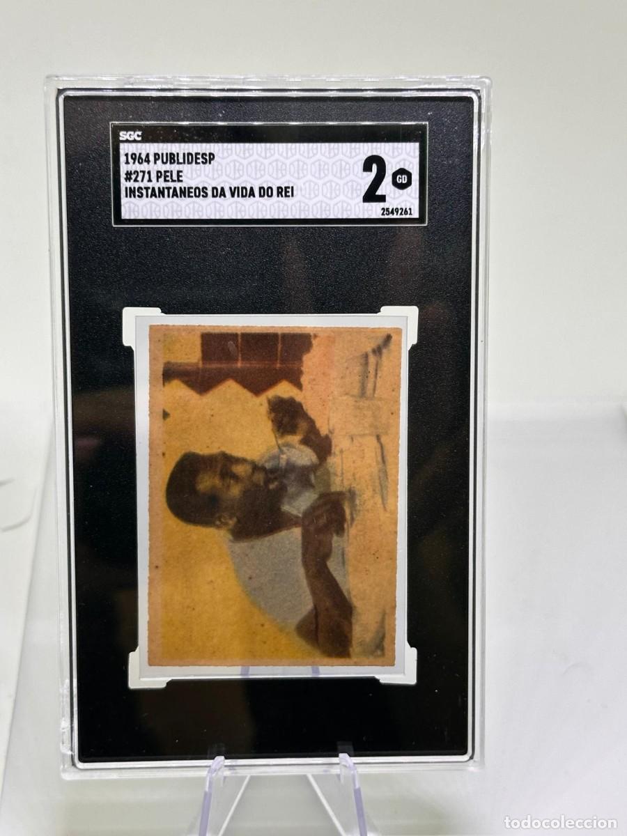 Coleccionismo cromos antiguos: Pele #271 Publidesp Instantaneos Da Vida Do Rei Pele 1964 SGC 2