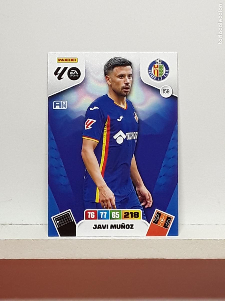 Coleccionismo cromos antiguos: ADRENALYN 2025 2026 25 26 ALBUM PANINI LIGA N 159 GETAFE JAVI MU&Ntilde;OZ