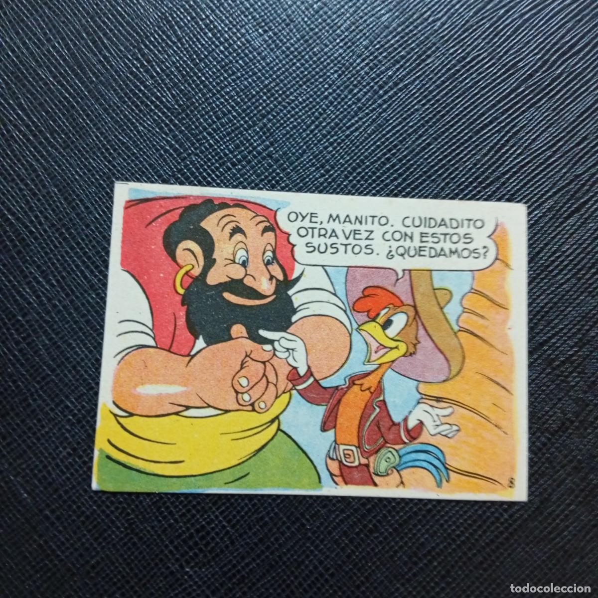Coleccionismo cromos antiguos: 8 LOS TRES CABALLEROS Y STROMBOLI CHOCOLATES LLOVERAS DISNEY 1948 CROMO - SIN PEGAR - A214 PG352