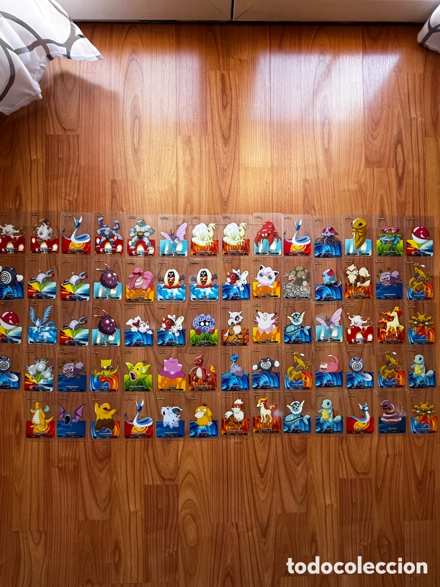 Coleccionismo cromos antiguos: Lote 70 Lamincards Pokemon